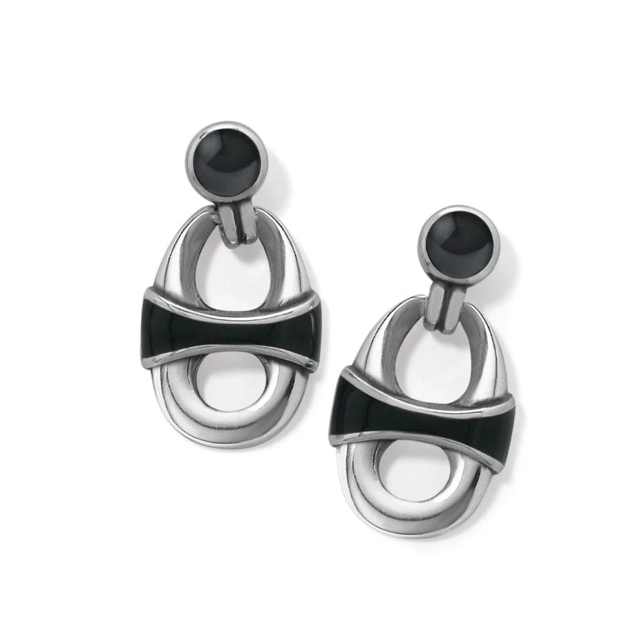 Portofino Link Drop Post Earrings 4 Portofino Link Drop Post Earrings - Image 2
