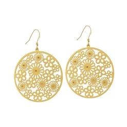 Posey Disc French Wire Earrings -Jewelry Charm Deals Store posey disc french wire earrings gold 2 07d3f01b 7552 4006 a73c 4f970d3a477a