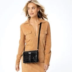 Pretty Tough City Organizer -Jewelry Charm Deals Store pretty tough city organizer black croco 4