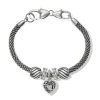 Reno Heart Sparkle Charm Bracelet
