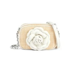 Rosie Straw Camera Bag -Jewelry Charm Deals Store rosie straw camera bag white 0