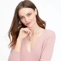 Shimmer Heart Mini Post Earrings -Jewelry Charm Deals Store shimmer heart mini post earrings silver 4