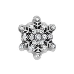 Snowflake Glitz Bead