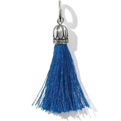 Tahlia Tassel Amulet -Jewelry Charm Deals Store tahlia tassel amulet blue 0