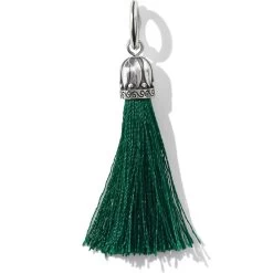 Tahlia Tassel Amulet -Jewelry Charm Deals Store tahlia tassel amulet green 0