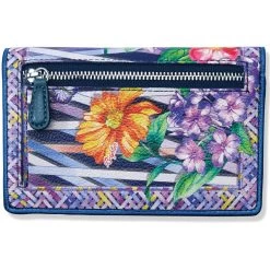 Trellis Blooms Medium Folio Wallet 8 Trellis Blooms Medium Folio Wallet -Jewelry Charm Deals Store trellis blooms medium folio wallet multi 2