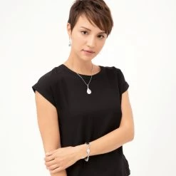 Twirl Necklace -Jewelry Charm Deals Store twirl necklace silver 2 2f38a346 bc97 49d5 937f 87308542f345