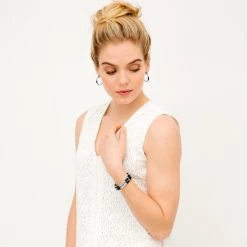 Wiltern Hinged Bangle -Jewelry Charm Deals Store wiltern hinged bangle black silver 2 f0324e3a 742d 492d aa81 81b693b55fb2